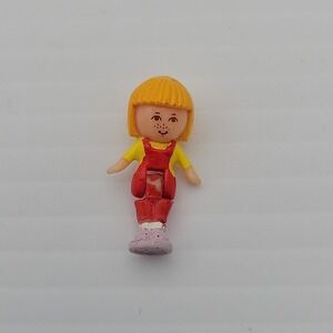 1990 Polly Pocket Vintage Doll Pencil Case Playset - MIDGE
